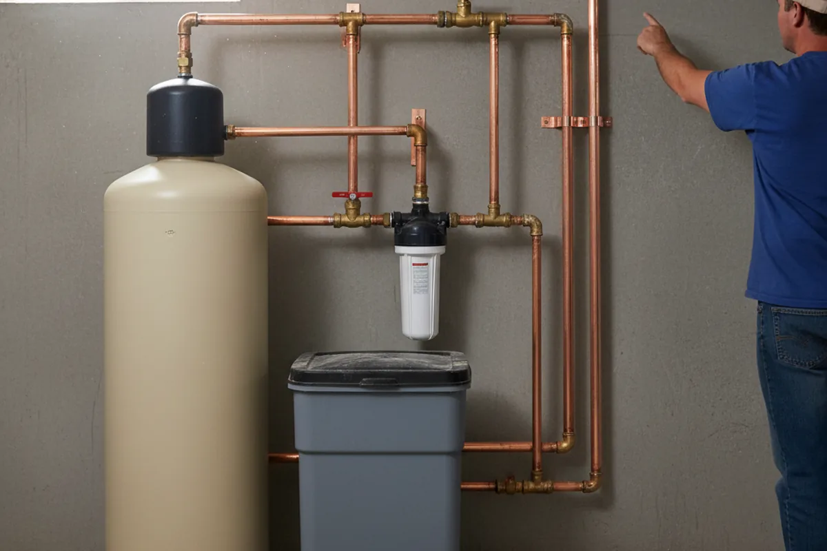 Whole-house water treatment system installed in Palos Heights